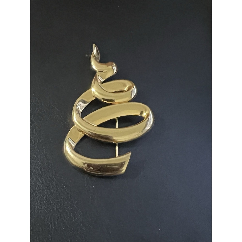 Vintage  Abstract Modern Style Christmas Tree  Brooch Pin